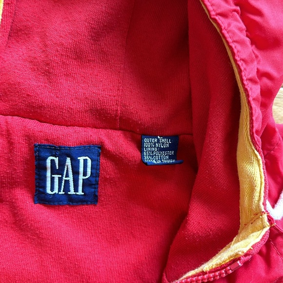 Vtg GAP pullover Anorak jacket - Picture 2 of 5